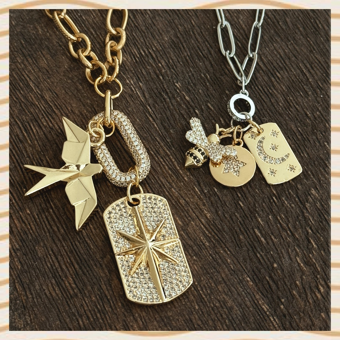 Bee moon458 necklace
