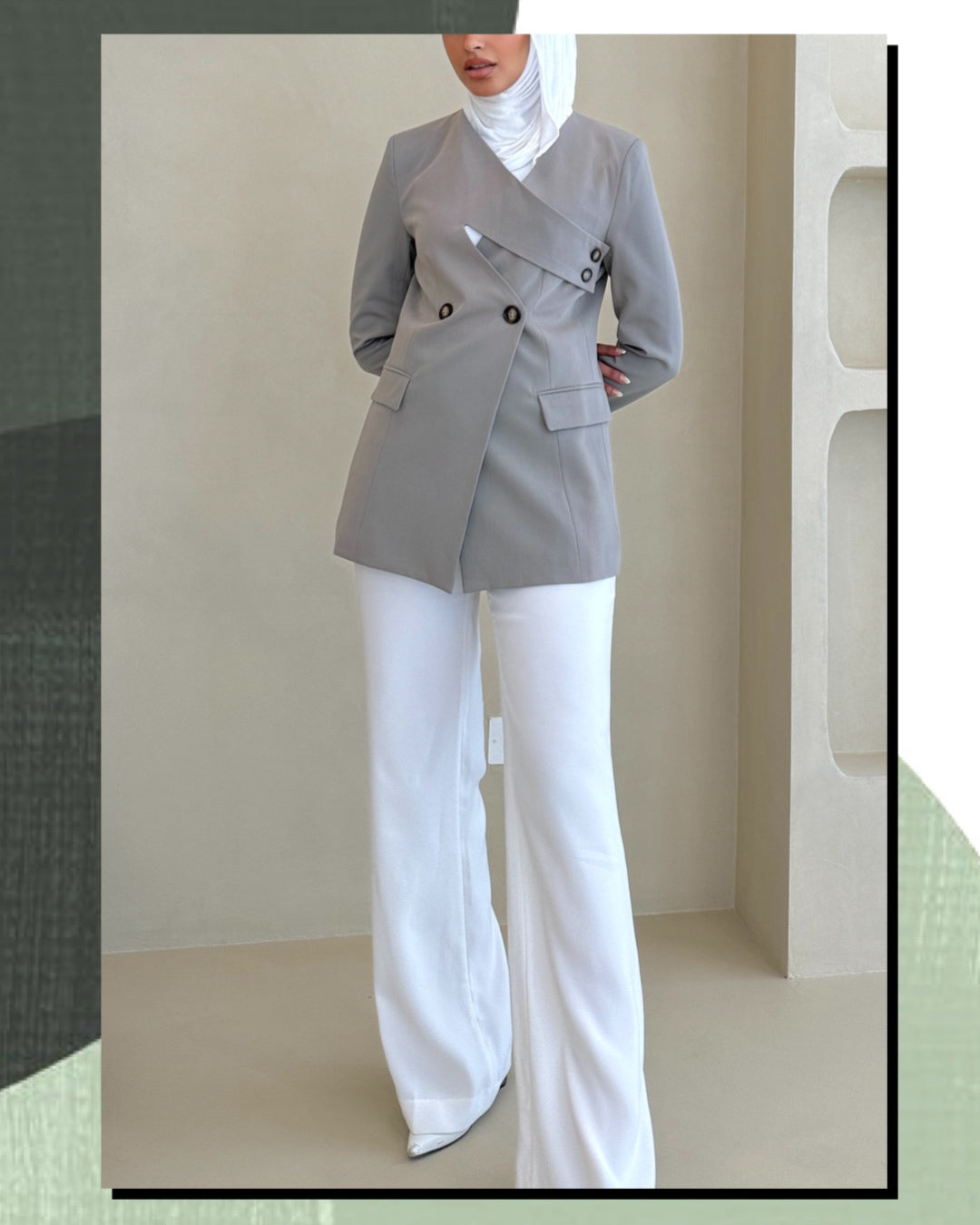 Gray LXC blazer