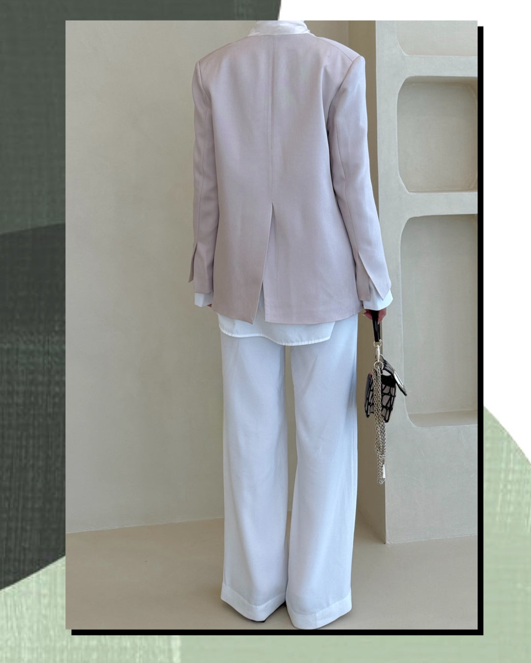 Light khaki/creamy blazer