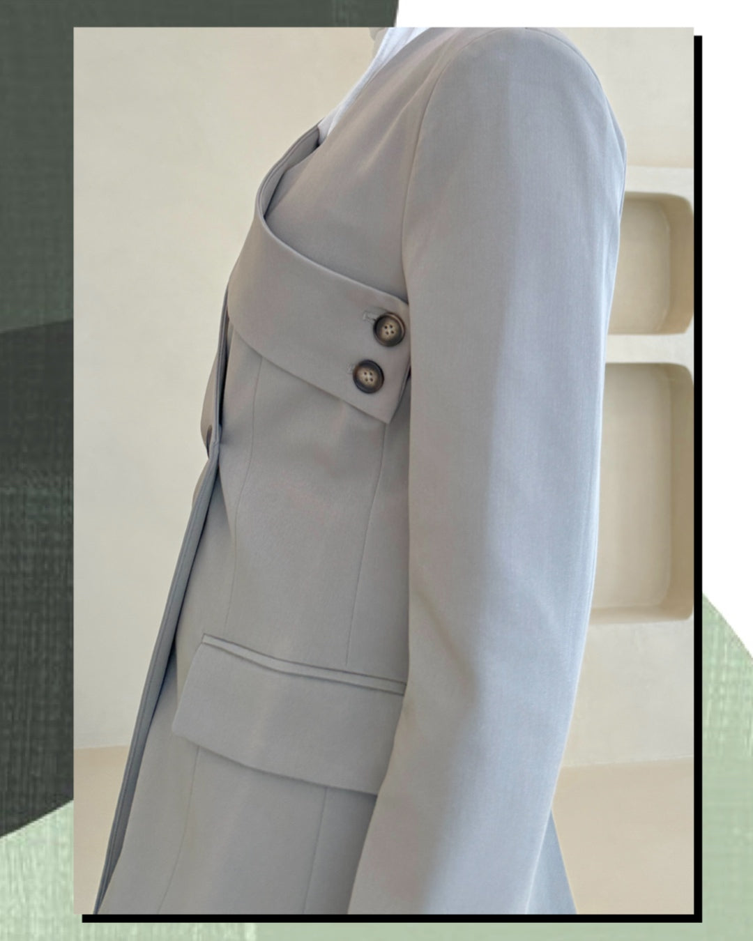 Gray LXC blazer