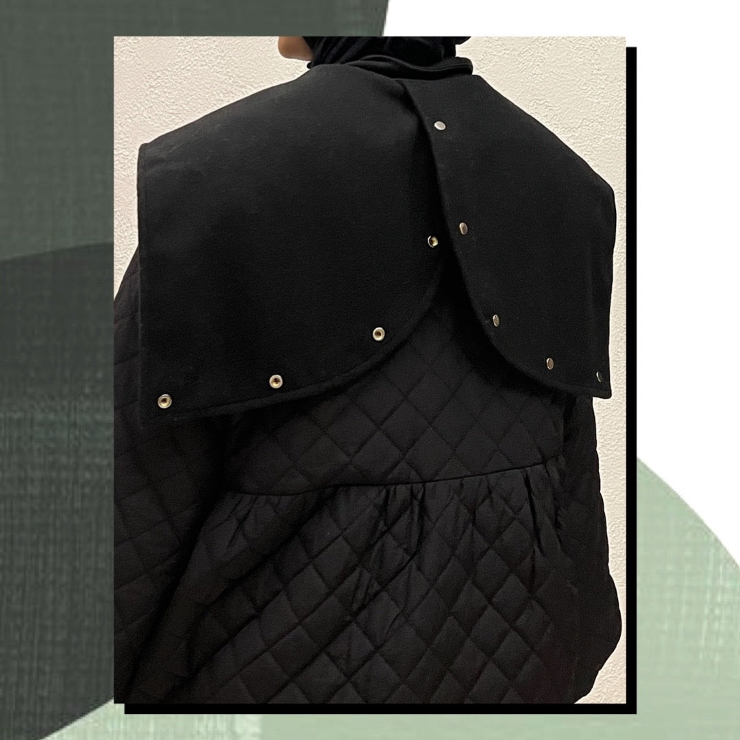 Black flowPp Jacket