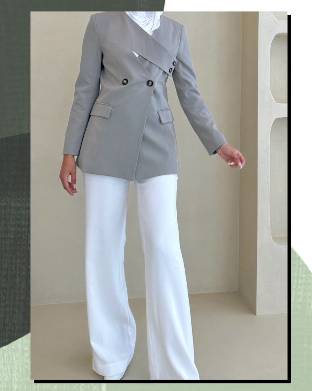 Gray LXC blazer