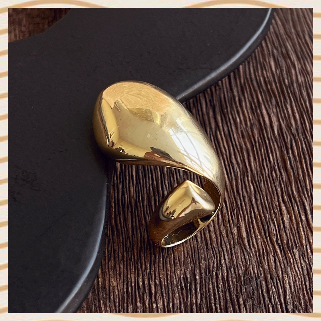 Big water drop Ring