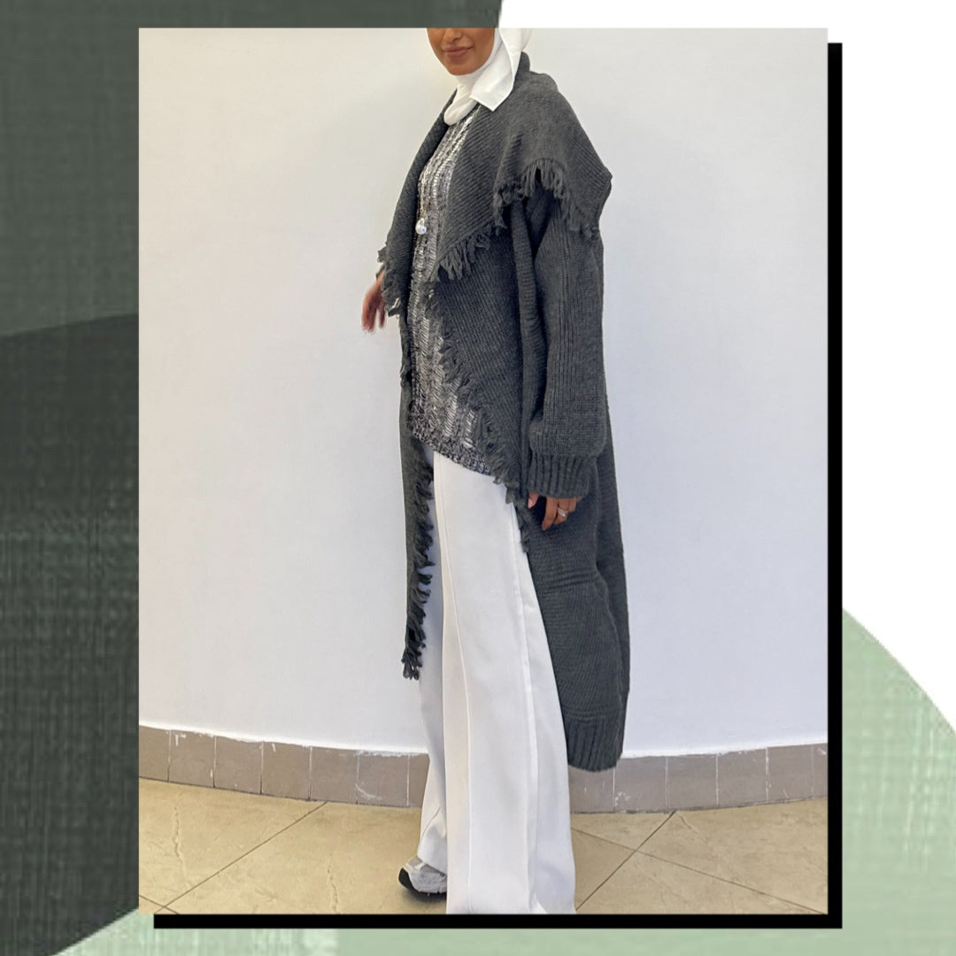 GrayWWo cardigan