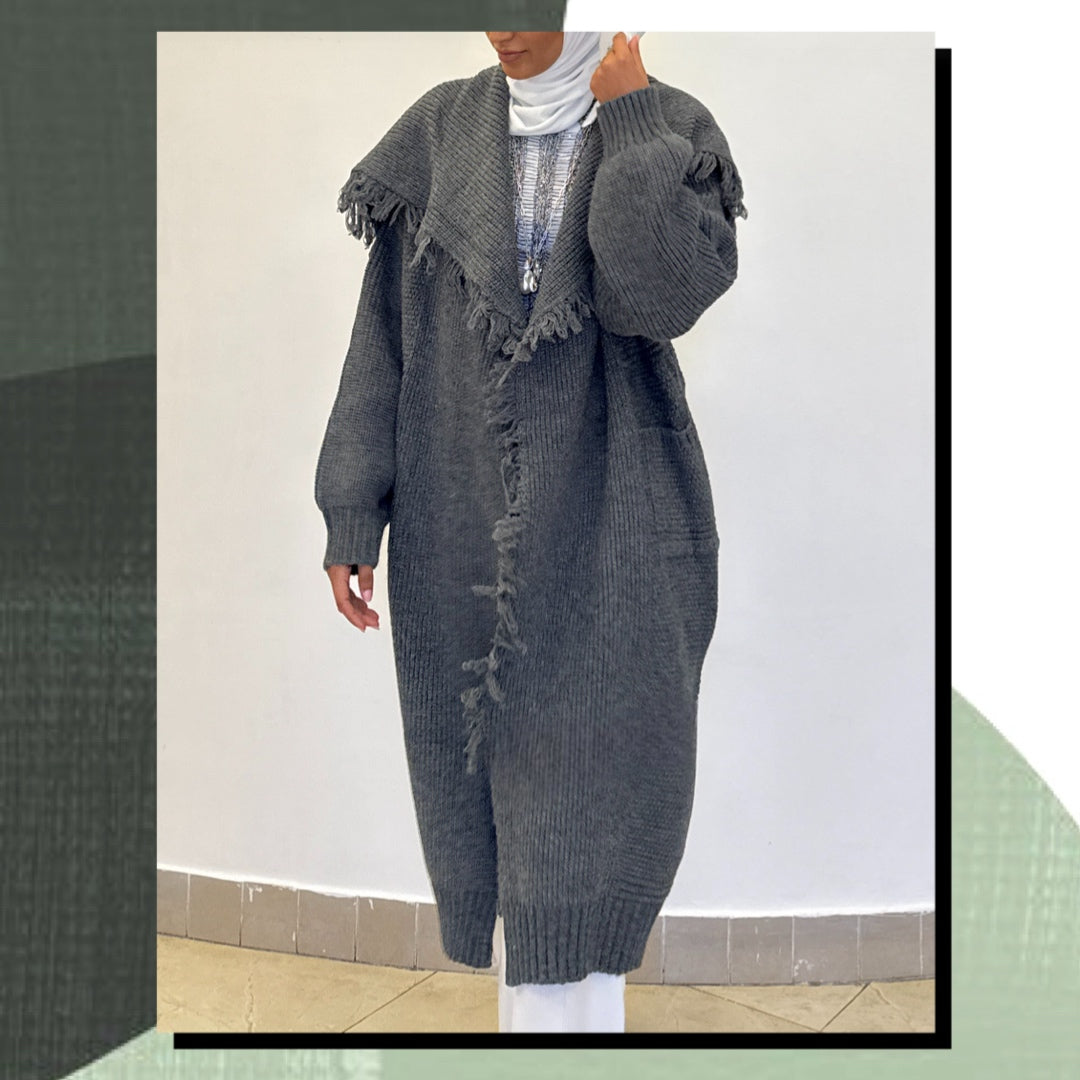 GrayWWo cardigan