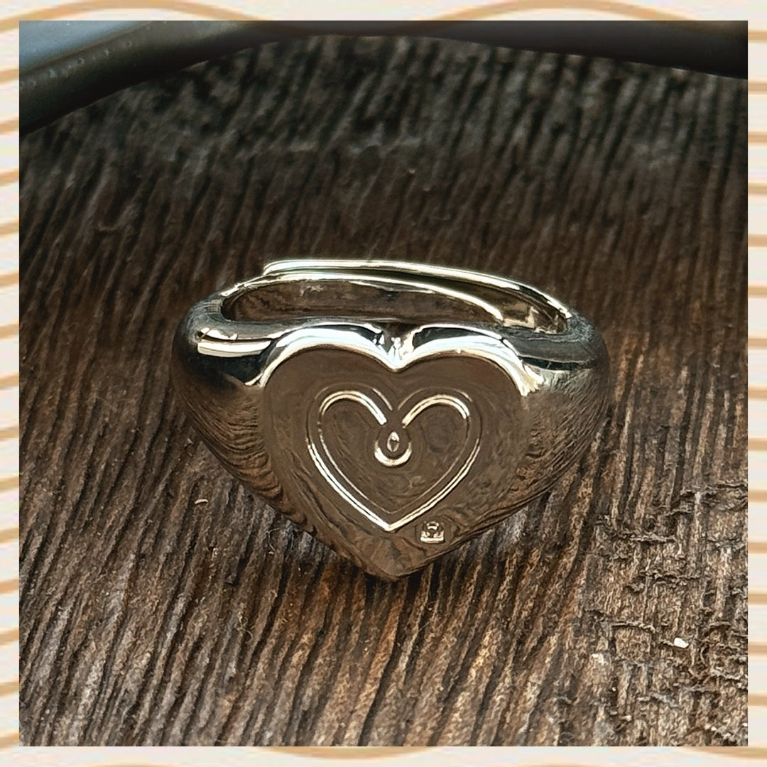 SFull heart Ring