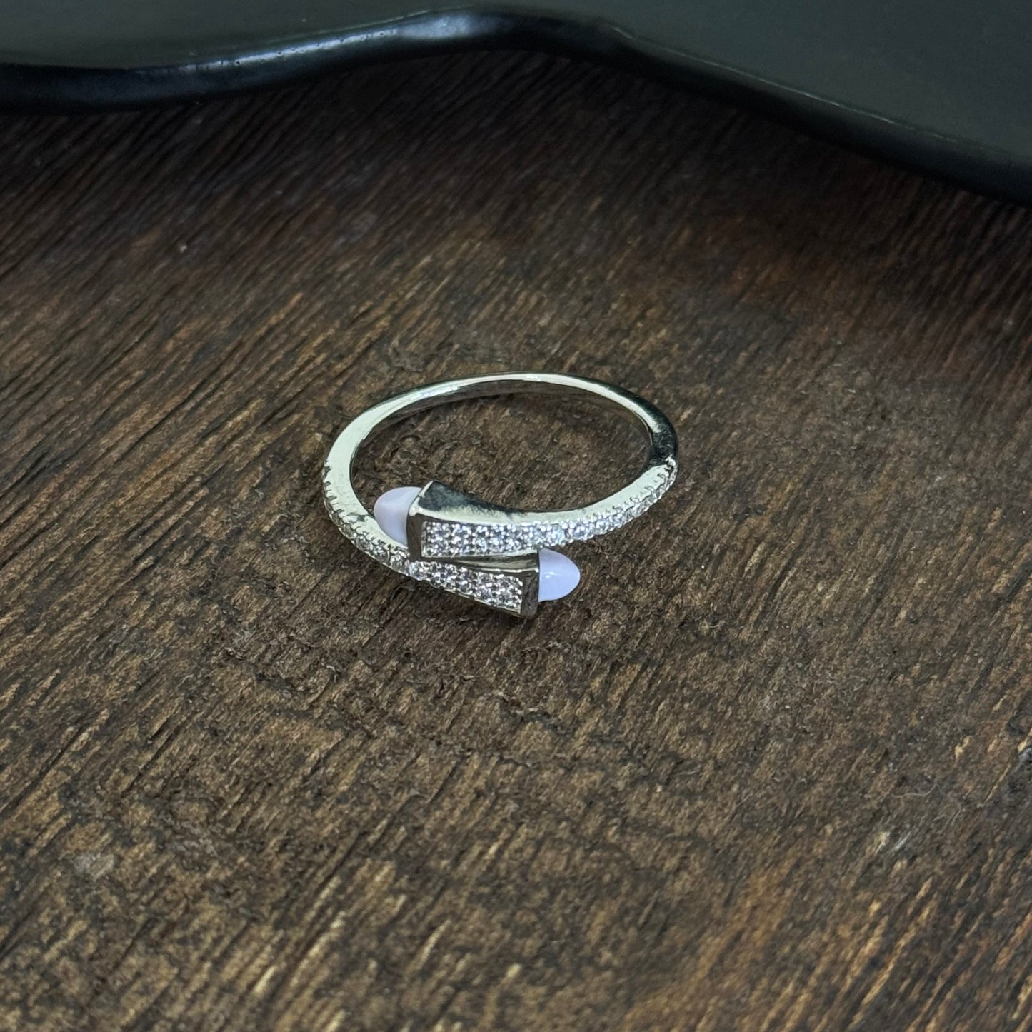 Silver Fang Ring