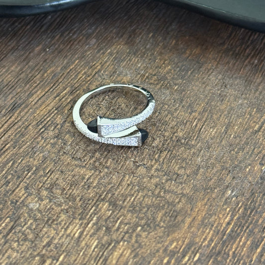 Silver Fang Ring