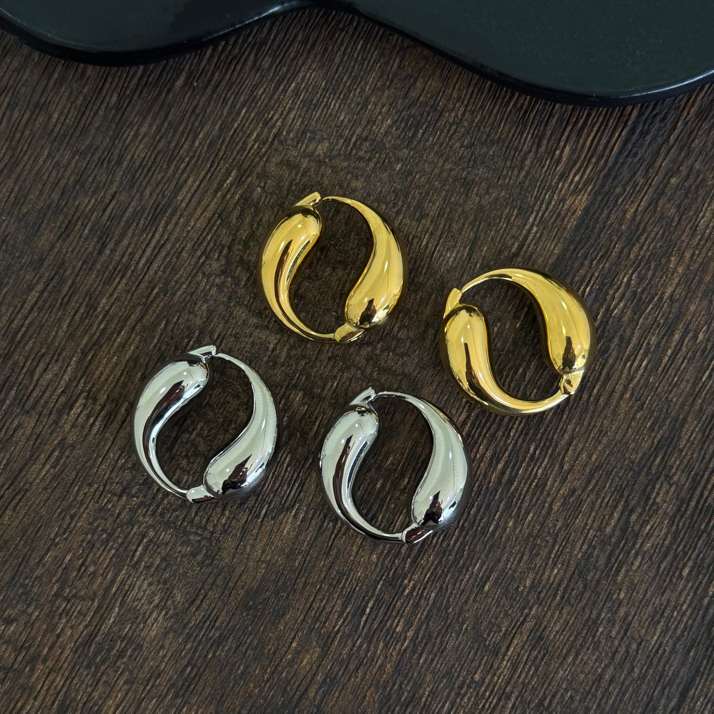 Molten Loops Earrings