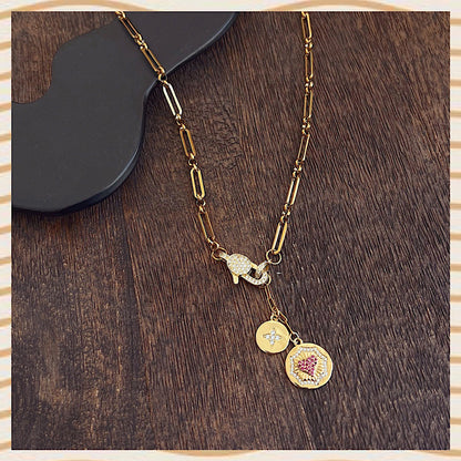 P Love star P Necklace