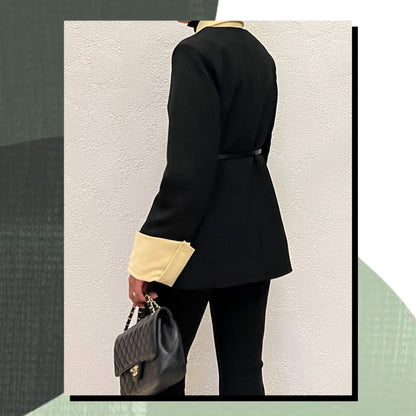 Yelbl3 blazer ( مع حزام )