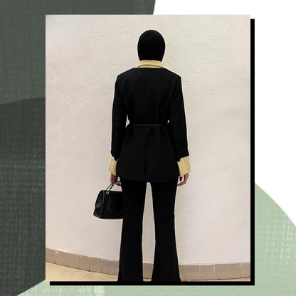 Yelbl3 blazer ( مع حزام )