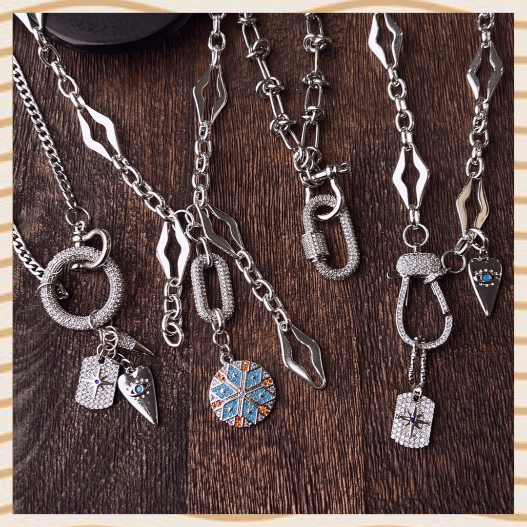 OBXO silver necklace